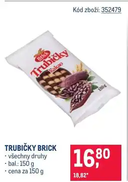 Makro Trubičky Brick nabídka
