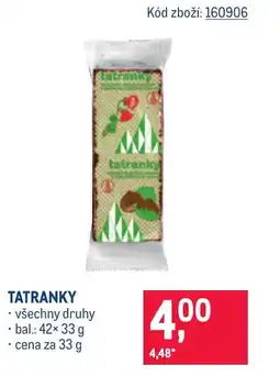 Makro Tatranky nabídka