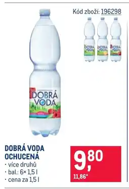 Makro Dobrá voda ochucená nabídka