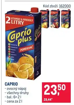Makro Caprio nabídka