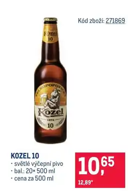 Makro Kozel 10 nabídka