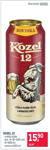 Makro Kozel 12 nabídka