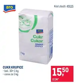 Makro Cukr krupice nabídka