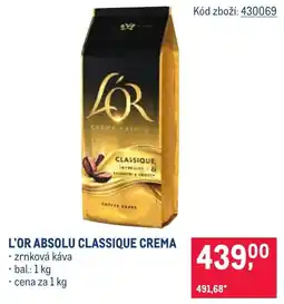 Makro L'or absolu classique crema nabídka