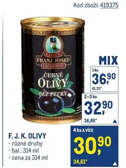 Makro F. J. K. Olivy nabídka