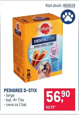 Makro Pedigree D-stix nabídka