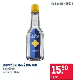 Makro Lihový bylinný roztok nabídka