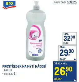 Makro Prostředek na mytí nádobí nabídka