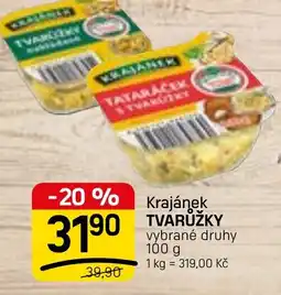 Flop Krajánek Tvarůžky nabídka