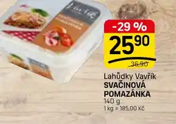 Flop Lahůdky vavřík Svačinová pomazánka nabídka