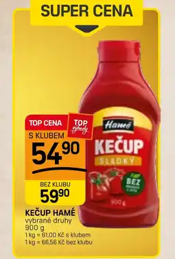 Flop Kečup hamé nabídka