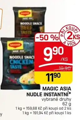 Flop Magic asia nudle instantní nabídka