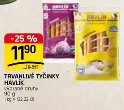 Flop Trvanlivé tyčinky havlík nabídka