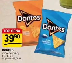 Flop DORITOS nabídka