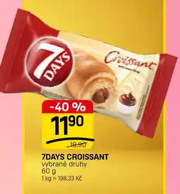 Flop 7days croissant nabídka