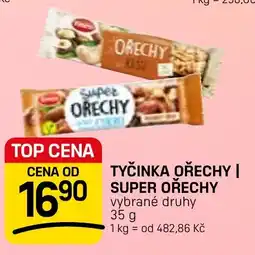 Flop Tyčinka ořechy | super ořechy nabídka