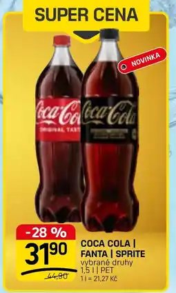 Flop Coca cola | fanta | sprite nabídka