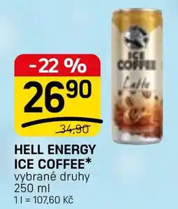 Flop Hell energy ice coffee nabídka