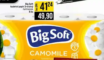 Big Soft toaletní papír 3-vrstvý