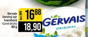 Gervais čerstvý sýr tvarohový