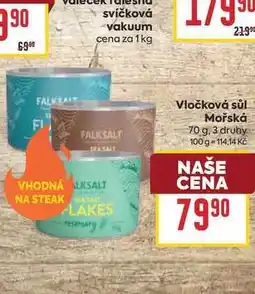 Billa Vločková sůl Mořská nabídka