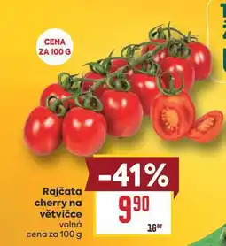 Billa Rajčata cherry na větvičce volná cena za nabídka