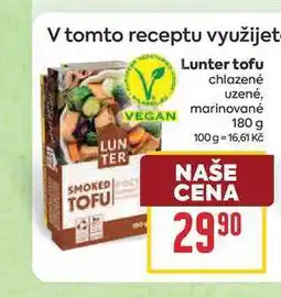 Billa Lunter tofu nabídka