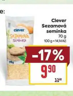 Billa Clever Sezamová semínka nabídka