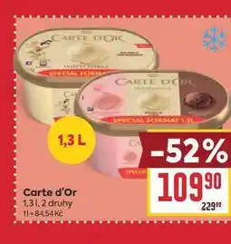 Billa Carte d'Or nabídka