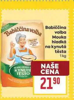Billa Babiččina volba Mouka hladká na kynutá těsta nabídka