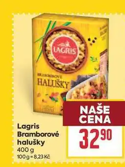 Billa Lagris Bramborové halušky nabídka