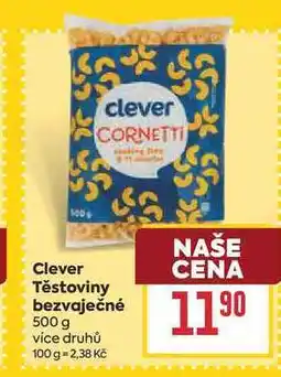 Billa Clever Těstoviny bezvaječné nabídka