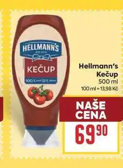 Billa Hellmann's Kečup nabídka