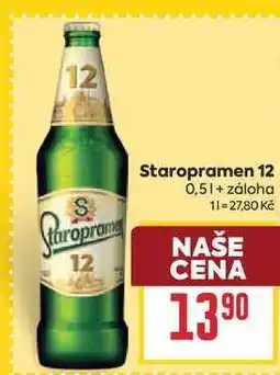Billa Staropramen 12 nabídka