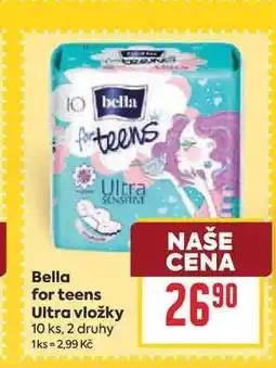 Billa Bella for teens Ultra vložky 10 ks nabídka
