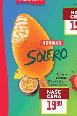 Billa Solero Nanuk nabídka