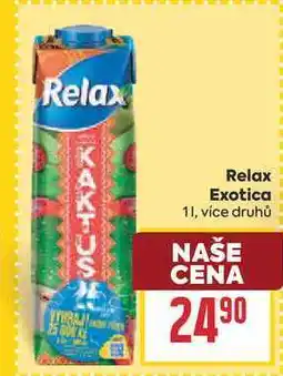 Billa Relax Exotica nabídka