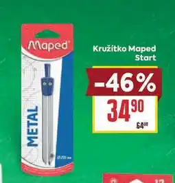 Billa Kružítko Maped Start nabídka