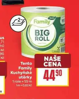 Billa Family Kuchyňské utěrky 1 role nabídka