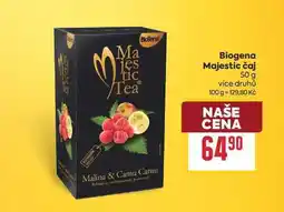 Billa Biogena Majestic čaj nabídka