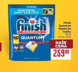 Billa Finish Quantum Kapsle do myčky 60 ks nabídka