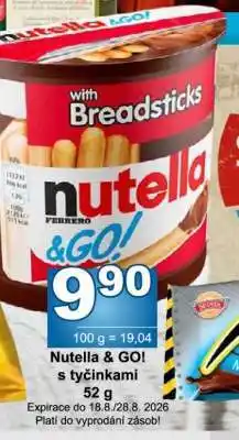 Jip Nutella & Go nabídka