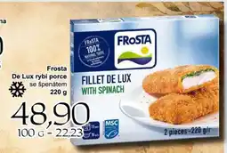 Jip Frosta De Lux rybí porce se špenátem nabídka
