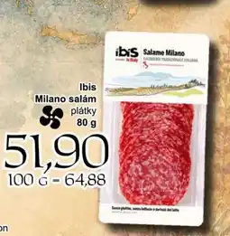 Jip Ibis Milano salám nabídka