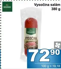 Jip Vysočina salám nabídka