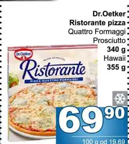 Jip DR. Oetker Ristorante pizza nabídka