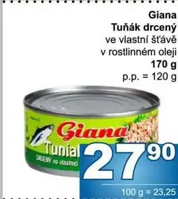 Jip Giana Tuňák drcený nabídka