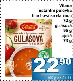 Jip Vitana Instantní polévka nabídka
