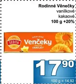 Jip Rodinné Věnečky nabídka