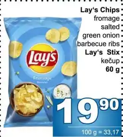 Jip Lay’s chips nabídka